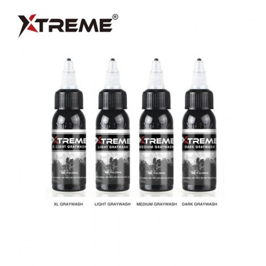 Тату краска Xtreme Ink Greywash Set