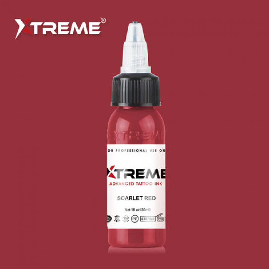 Тату краска Xtreme Ink Scarlet Red