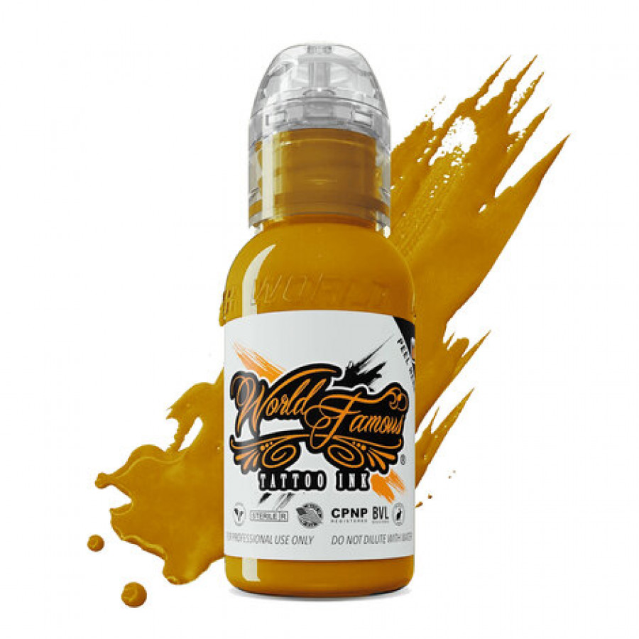 Краска для тату World Famous Ink «Sarah Miller Asgard Gold»
